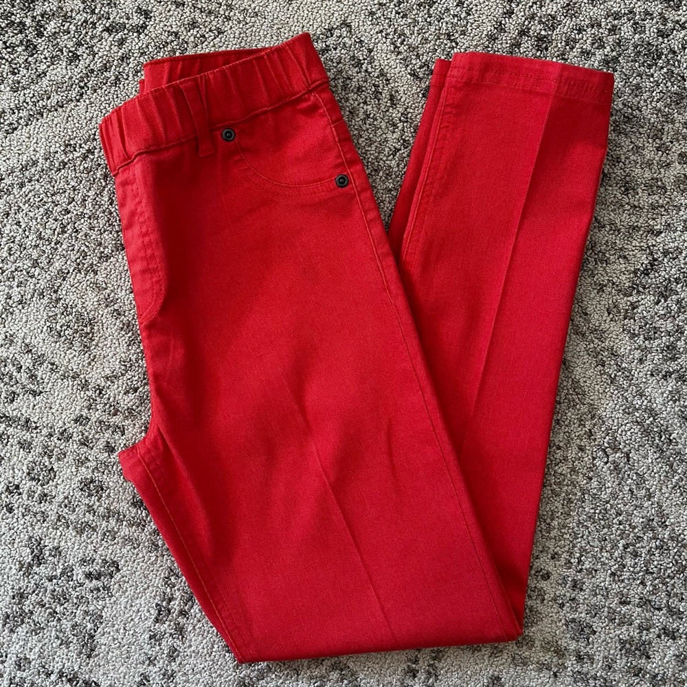 Nordstrom Brand Ladies Pull on Stretchy Colored Jeans